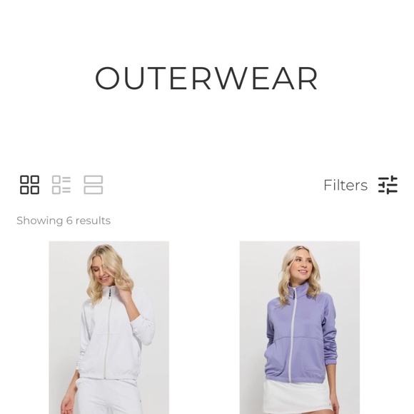 Lija Full-Zip Bright Raspberry Golf/Tennis/Yoga Jacket, Size Small - Picture 5 of 5